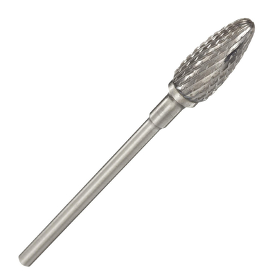 14° Cone Tungsten Carbide Burr Drill Bit Nose Type 3/4" For Cast Iron